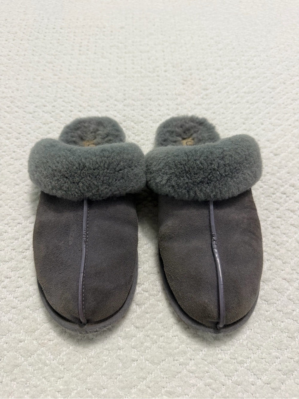 Ugg Scuffette II Regenerate Gray Slippers Women’s Size 9
